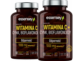 Essensey  ВІТАМІН С+ ЦИНК, БІОФЛАВОНОЇДИ 90 капс.