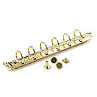 Кільцевий механізм для блокнота А7 на 6 кілець 142*15мм з болтами KMX042, фото 3