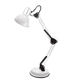 Настільна лампа E27 біла Євросвітло Ridy-027 - MegaLavka