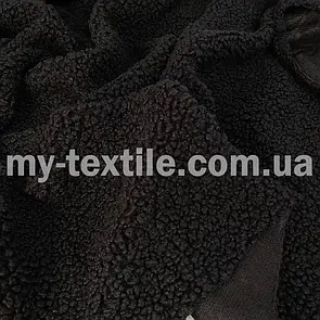 Хутро баранчик 350 г/м2 штучне 150 см Чорний