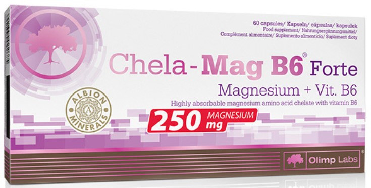 Магній хелат OLIMP Chela-Mag B6 Forte 60 капс