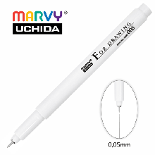 Мульти-лайнер, 0.05мм, чорний, 4600-S, Marvy