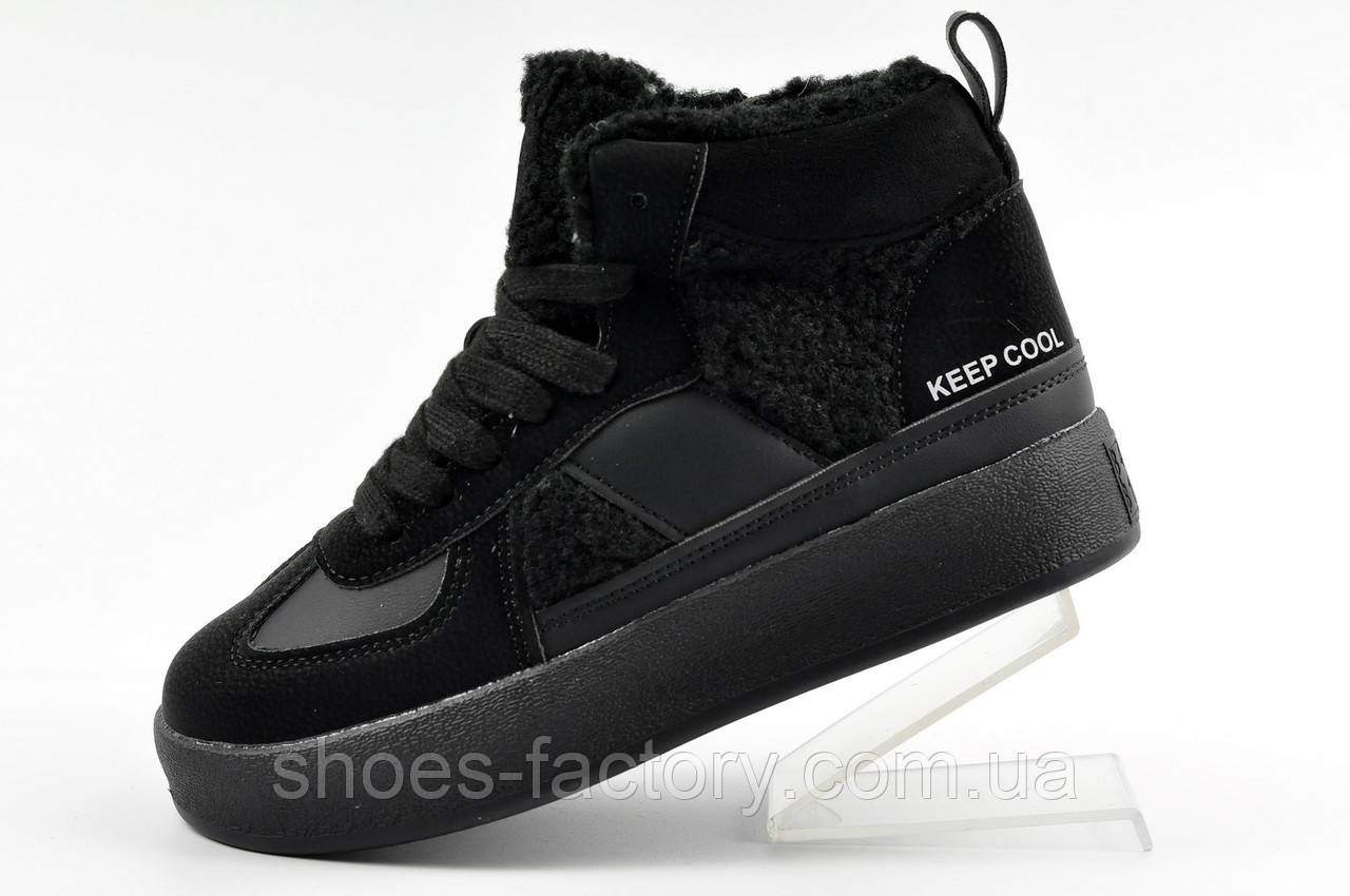 Зимові кросівки для дівчинки Jong Golf чорні