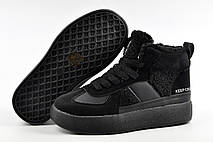 Зимові кросівки для дівчинки Jong Golf чорні, фото 5