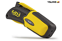 Ніж будівельний сегментний TAJIMA LC560YHSBL із кобурою 18 мм автоматичний фіксатор GRI 560, фото 4