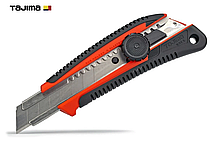 Ніж будівельний сегментний TAJIMA LC561RHSBL із кобурою 18 мм автоматичний фіксатор GRI 561, фото 5
