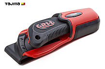 Ніж будівельний сегментний TAJIMA LC561RHSBL із кобурою 18 мм автоматичний фіксатор GRI 561, фото 4