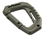 Карабін тактичний D-подібний, з кріпленням MOLLE, олива