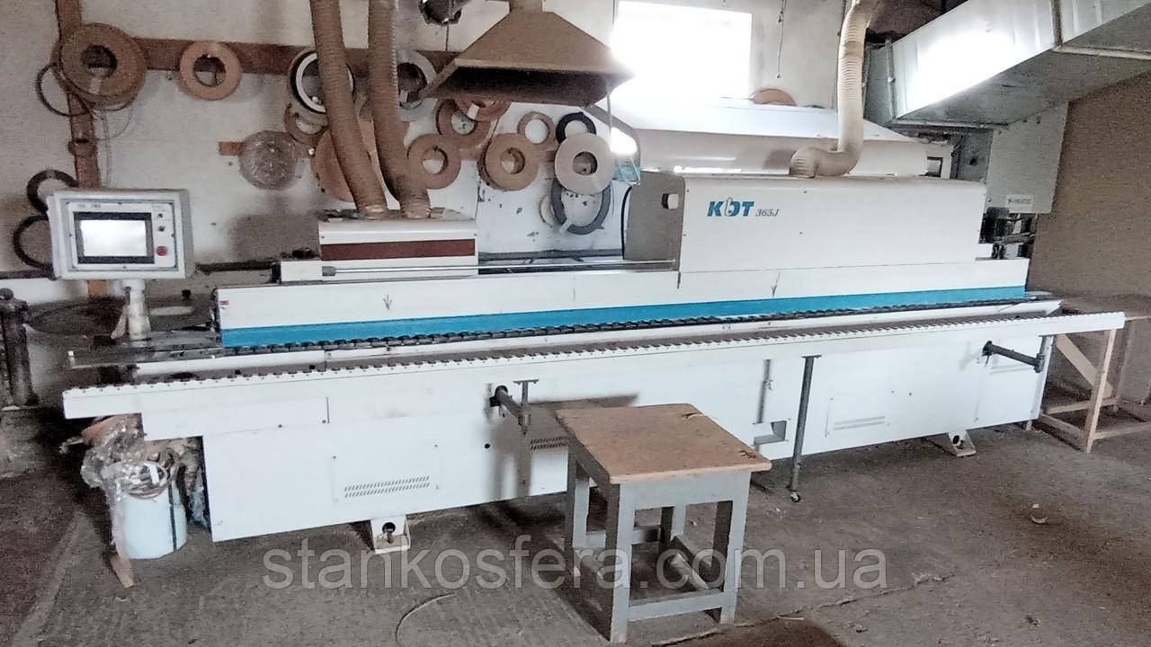 Кромкооблицювальний верстат KDT KE-365jsa бу 2016р. з прифугуванням ДСП