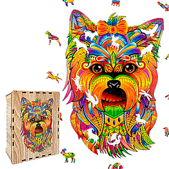 Пазл А3 з дерева Йорк 172 фігурні елементи 30.5х46 см у подарунковій коробочці