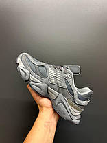 Жіночі кросівки New Balance 9060 Grey Взуття Нью Беланс 9060 сірі замша текстиль демісезон, фото 3