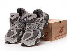 Кросівки New Balance 9060 Joe Freshgoods Dark Gray Нью Беланс 9060 сірі замша демісезон демісезон унісекс, фото 5