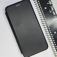 Чохол шкіряний книжка чорний з візитницею для Xiaomi Redmi Note 8T / Чохол на книжка на редми нот 8т