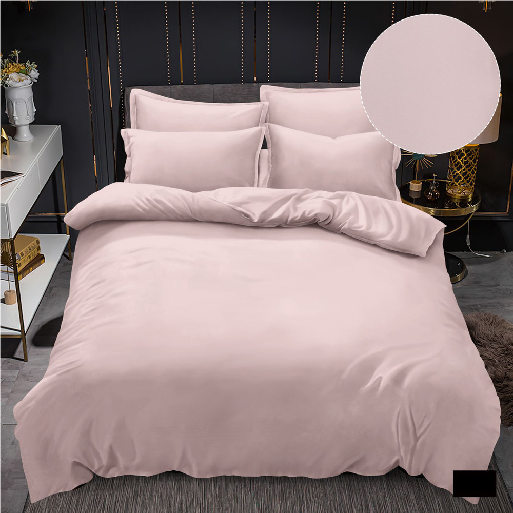 Однотонна рожева тканина 220см для постільної білизни поліестер Мікрофібра синтетична MIK2 у рулоні 100м
