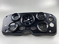 Щиток приладів ГАЗ-53 УАЗ у зборі 4 покажчики + спідорметр + 3 ""вічка"" під підсвічування панель приладів, фото 3