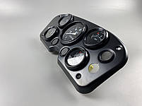 Щиток приладів ГАЗ-53 УАЗ у зборі 4 покажчики + спідорметр + 3 ""вічка"" під підсвічування панель приладів, фото 2