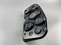 Щиток приладів ГАЗ-53 УАЗ у зборі 4 покажчики + спідорметр + 3 ""вічка"" під підсвічування панель приладів, фото 5