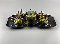 Щиток приладів ГАЗ-53 УАЗ у зборі 4 покажчики + спідорметр + 3 ""вічка"" під підсвічування панель приладів, фото 6