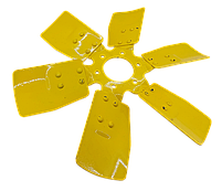 Вентилятор системи охолодження Д-243, Д-245 металевий 6 лопатей 245-1308040, фото 2