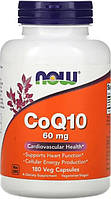 Коензим Q10 Now Foods CoQ10 60 mg 180 капс Нау Фудс