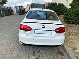 Лип спойлер Sunplex на Volkswagen Jetta 2011-2018 Сабля на багажник Фольксваген Джетта, фото 5