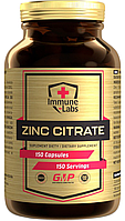 Цинк цитрат Immune Labs Zinc Citrate 150 капсул