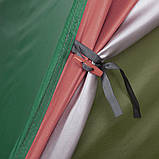 Намет тримісний 2.00 х 2,00 м зелений з тентом, фото 9