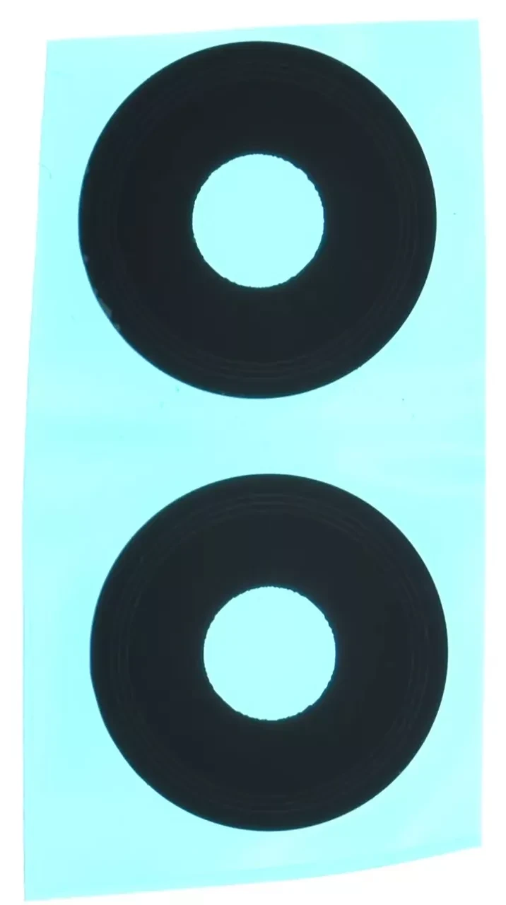 Скло камери для Samsung A05 (A055) чорне (комплект 2 шт.), фото 1