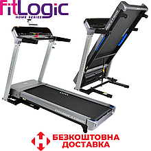 Бігова доріжка складна для дому електрична бігова доріжка для схуднення FitLogic ET1601  навантаження 130 кг