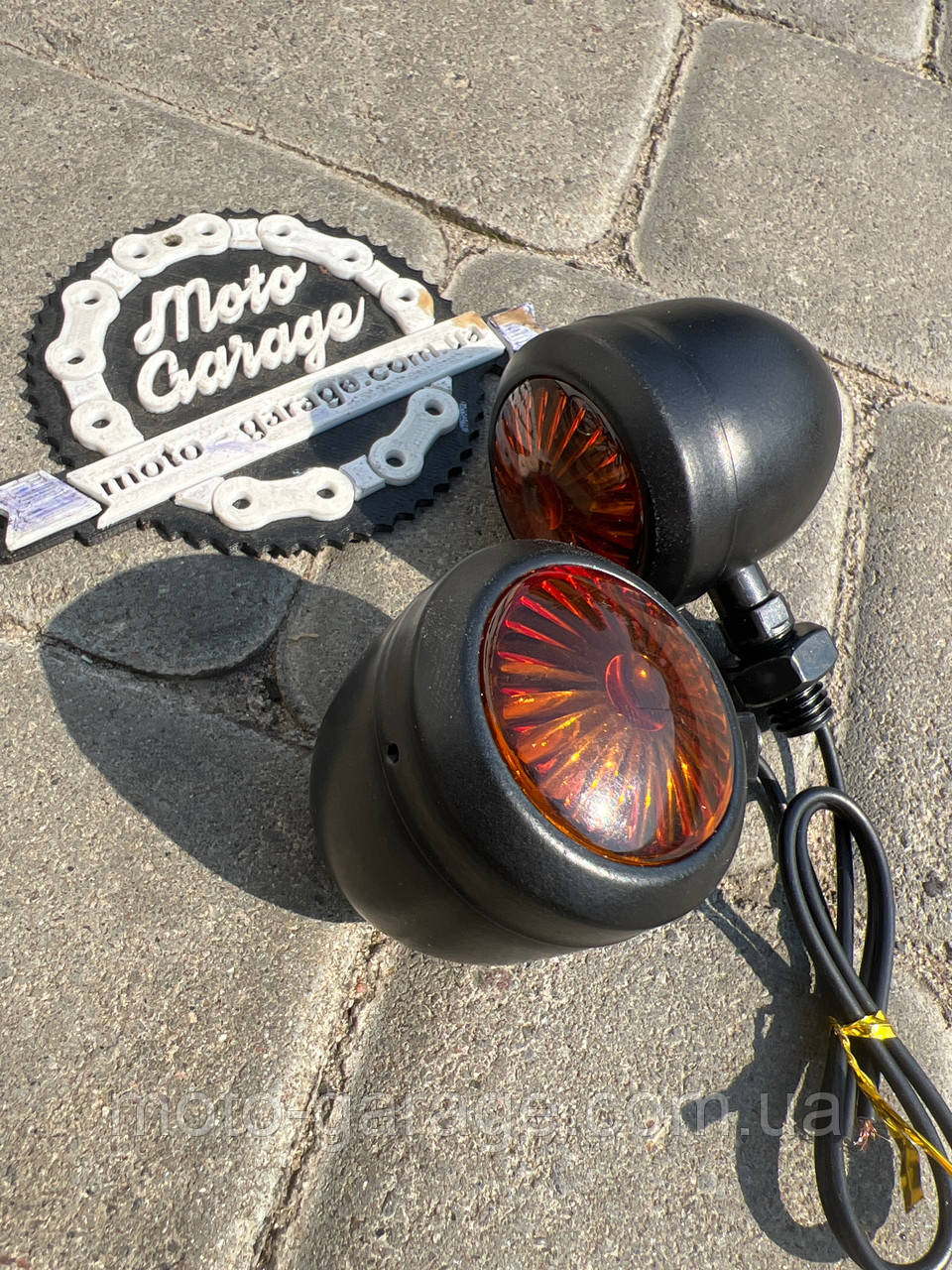 Повороти Ретро, Scrambler,Bobber, SPORTSTER,Cafe Racer, 2шт