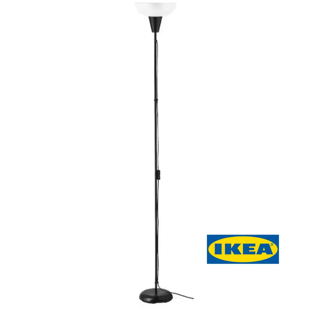 Торшер IKEA TÅGARP Біло-чорний 204.040.95