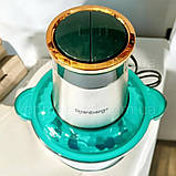 Потужний стаціонарний подрібнювач Rainberg 1300 Вт, швидкий подрібнювач блендер з 2 швидкостями і чашею на 2 л, фото 4