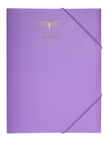 Папка на гумці А4 BM.3954-26 PASTEL бузкова (20/120)