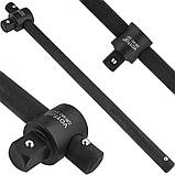 Вороток ударний 3/4″ з плаваючою головкою 450 мм CR-MO Vorfal V08730, фото 4