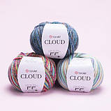YarnArt CLOUD (Ярнарт Клоуд) № 9202 (Пряжа напіввовна, нитки для в'язання), фото 3