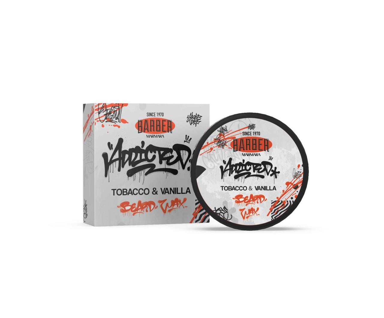 Бальзам для бороди Marmara BARBER BEARD WAX 50 ML TOBACCO & VANILLA