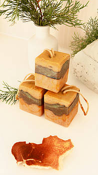 Цитрусове мило з молотою пудрою цитрусових і кориці