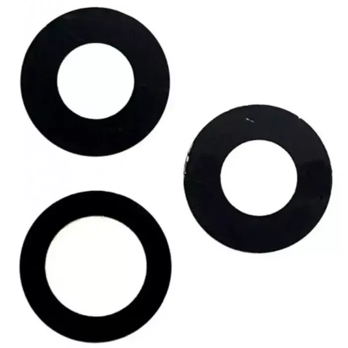 Скло камери для Samsung A05s (A057) чорне (комплект 3 шт.), фото 1