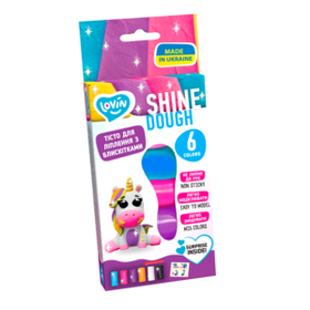 Набір для ліплення з тестом Shine Assorted TM Lovin 6 кольорів 41198