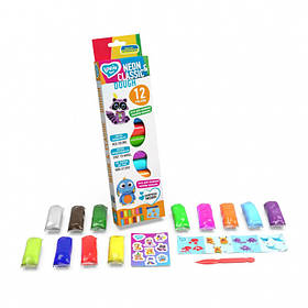 Набір для ліплення з тістом ТМ Lovin 12 кольорів Neon and Classic 180г 41182