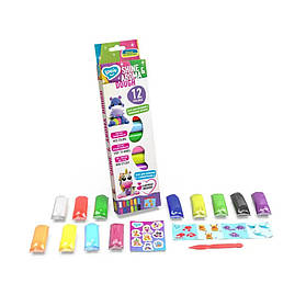 Набір для ліплення з тістом ТМ Lovin 12 кольорів Shine and Aroma, 180г 41183