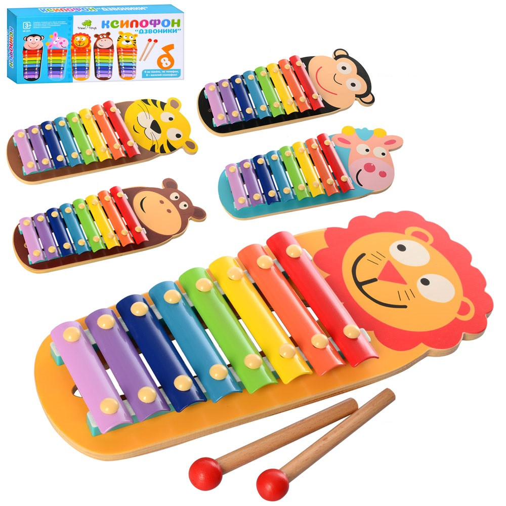 Ксилофон Tree Toys Дзвоники в асорт. арт. MD 2377, фото 1