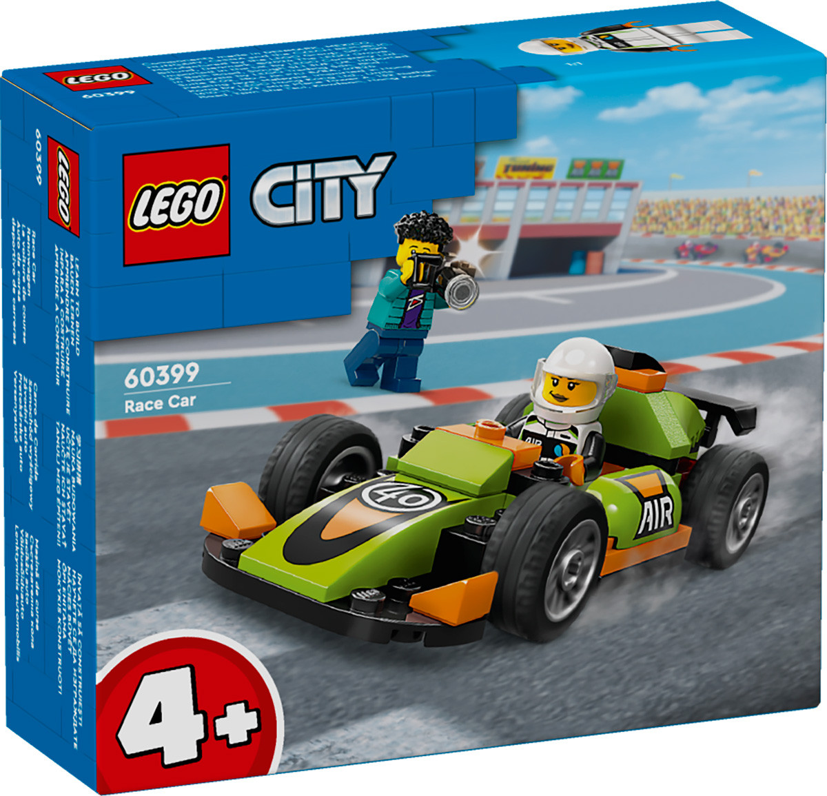 Конструктор LEGO City Зелений автомобіль для перегонів