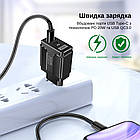 Зарядний пристрій XON PowerCharge 20W (PD20) USB Type-C (PCWA020020A1С1W 6143) Білий, фото 6