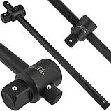 Вороток ударний 1″ з плаваючою головкою 500 мм CR-MO Vorfal V08740, фото 2