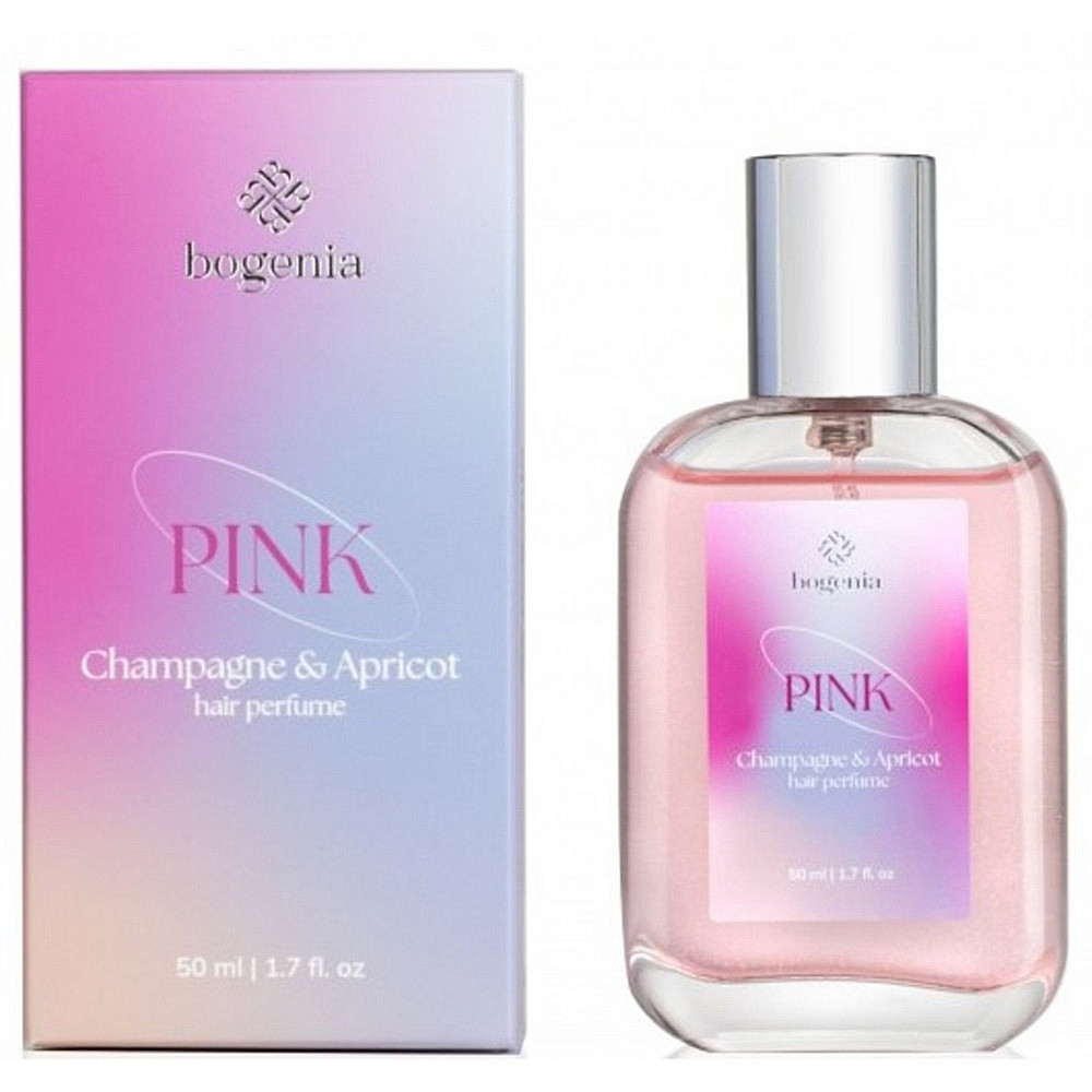Парфюм для волосся Bogenia Pink Champagne & Apricot Hair Perfume BG428 №001 50 мл