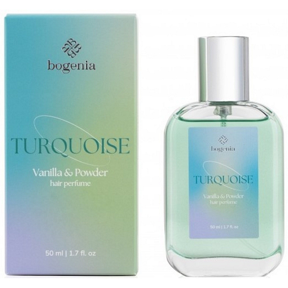 Парфюм для волосся Bogenia Turquoise Vanilla & Powder Hair Perfume BG428 №003 50 мл