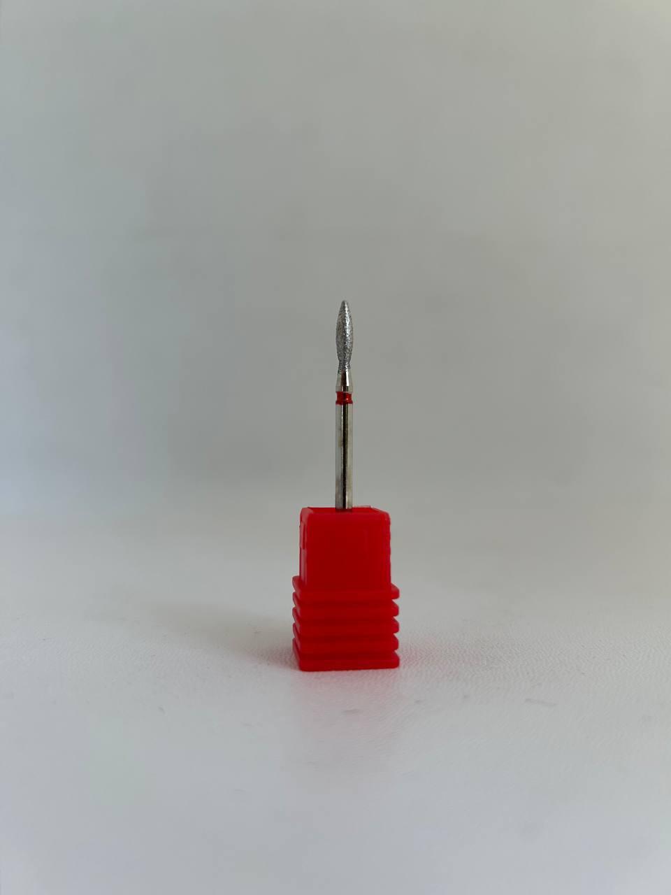 Насадка алмазна «Полум'я» для апаратного манікюру та педикюру №04