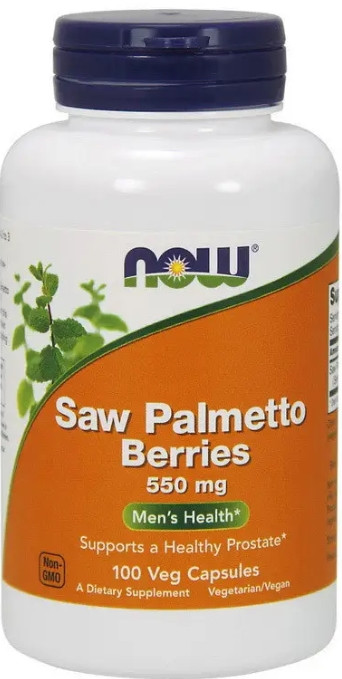 Со Пальметто Saw Palmetto Berries 550 mg 100 капсул