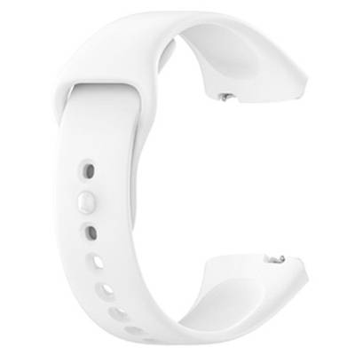 Силікон кнопка ремінець для Xiaomi Redmi Watch 3 Active белый